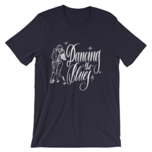 Dancing the Blues - Short-Sleeve Unisex T-Shirt (Light Graphics)