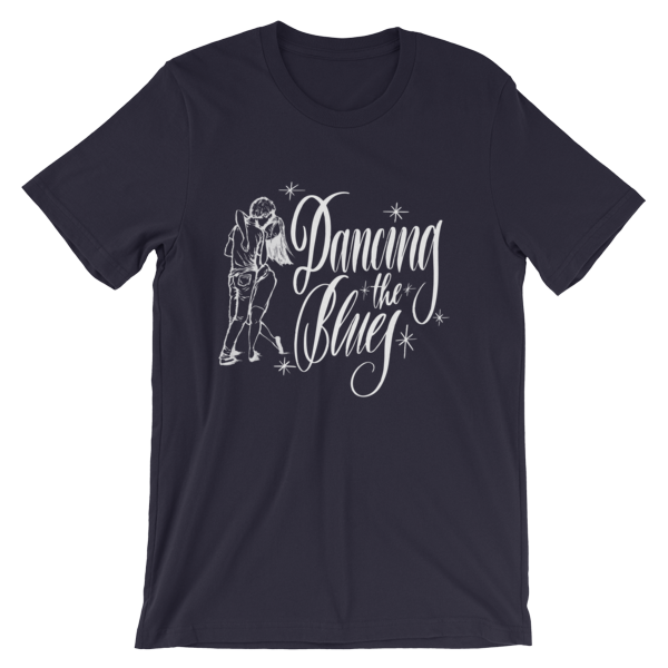 Dancing the Blues - Short-Sleeve Unisex T-Shirt (Light Graphics)